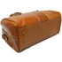 Floto Italian Leather Venezia Mini Duffle Handbag in Olive honey brown 7